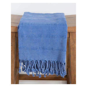 Toalla de playa absorbente de secado rápido lavado a rayas teñidas de hilo turco de algodón 100% de primera calidad, toalla Peshtemal de 90x180 cm - Product Image 3