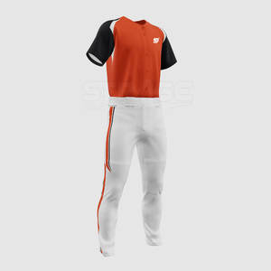 Meilleures ventes de tenues de baseball pour hommes, respirantes, grandes tailles, logo personnalisé, vêtements d'équipe de haute qualité - Product Image 6