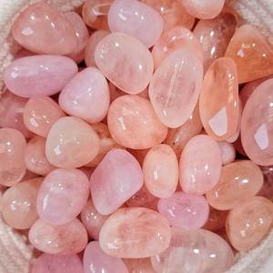 Pink Morganite Tumble - Heart Chakra - No. 442 Loving Thyself Rocks Piedra preciosa suelta Divine Love Hermosa piedra preciosa a precios a granel - Product Image 2