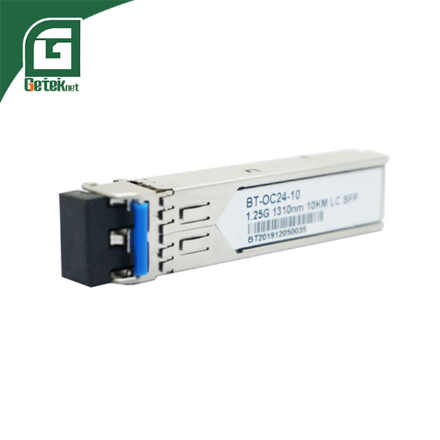 GETEKnet OEM ODM Dual Fiber LC SFP Module 1.25G 20km 10km Multi Mode Transmitter Transceiver for FTTH System