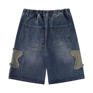 Nouvelle tendance Shorts en jean personnalisés pour hommes 100% coton Vêtements décontractés Logo et emballage personnalisés Imperméable Respirant - Product Image 2