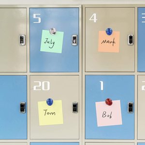 מותאם אישית n35 כיתה neodymium משרד מגנטים דיסק לדחוף סיכה דפוס צבע מותאם אישית שימוש תעשייתי עם שירות חיתוך - Product Image 5