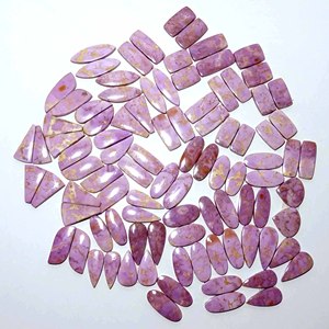 Paires de phosphosiderite naturelle de haute qualité Cabochon en vrac Pierres précieuses de quartz de haute qualité pour la fabrication de bijoux - Product Image 5