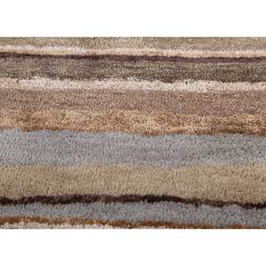 Acar Classic Striped Grey & Black <b>Hand</b> <b>Tufted</b> Wool & Viscose <b>Rug</b> TNQ-1359 Flat Weave Rectangle Jute <b>Rug</b> for Home Use for Hallway - Product Image 3