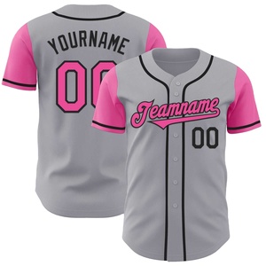 Conjunto de Uniforme de Béisbol y Sóftbol con Logotipo Bordado Personalizado, Camiseta de Béisbol para Hombre y Jóvenes, Camisetas de Béisbol Sublimadas Personalizadas - Product Image 1