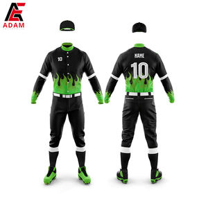 2024 uniformes de béisbol de poliéster de alta calidad Unisex camiseta de verano transpirable para adultos nuevo diseño-Conjuntos de ropa deportiva para - Product Image 4