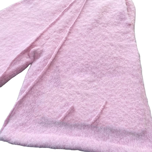 Nouveau Short de Sport Décontracté en Coton Rose Pâle en Mohair, Conception Personnalisée, Mi-longueur, Taille Élastique, pour Homme, Collection 2026 - Product Image 4