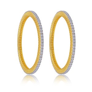 Derniers modèles de bracelets et joncs en diamants magnifiques, bijoux élégants pour femmes, les plus vendus, à prix de gros pour l'exportation - Product Image 1