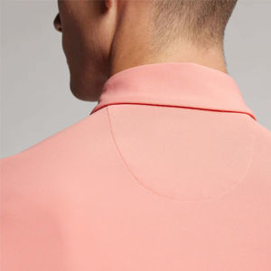 Chemise polo décontractée à manches courtes en coton pour homme, taille plus, tricotée, respirante, avec logo brodé - Product Image 6