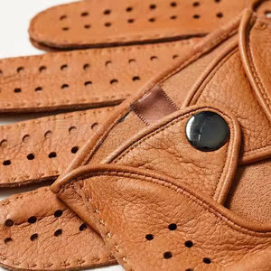 Gants en cuir robustes Gants en cuir de vachette épais Gants en cuir chauds d'hiver pour la vente en ligne - Product Image 6