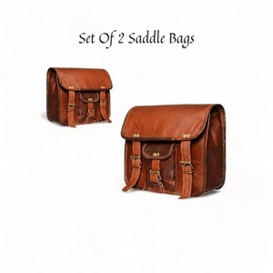 อานจักรยานหนังแท้กระเป๋าแฟชั่นสีน้ำตาล - Product Image 2