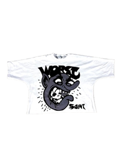 Fabricante personalizado peso pesado desgastado 100% algodón 250 Gsm Cropped Boxy Fit camiseta de gran tamaño Boxy Drop Shoulder camiseta - Product Image 4