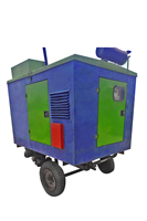 Équipement de gazéification mobile portable 40 kW VEERA BIOPOWER SVE40C en acier inoxydable 2 kW, facile à utiliser, énergie renouvelable