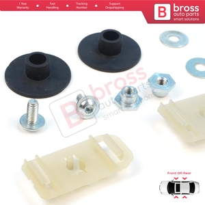 ชุดคลิปสายสะพายยึดกระจกควบคุมหน้าต่าง BWR5012 + BWR5032สำหรับ S203 W203คลาส C CL203 CLC 2037200114 - Product Image 4