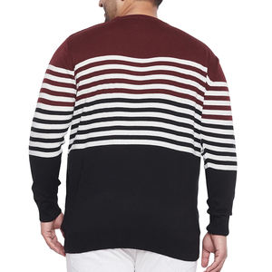 Sudadera lisa de algodón para hombre hecha a medida OEM con cuello redondo y manga larga - Product Image 5