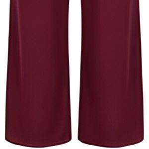Pantalones de Trabajo Casuales de Negocios para Mujer, de Lona Transpirable de Secado Rápido, con Cierre de Cordón, Lisos, 100% Algodón, Cintura Media - Product Image 3