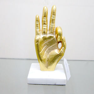 <b>Decorative</b> Chain Sculpture and Aluminum Metal Home <b>Decorative</b> <b>Table</b> Ornaments Modern Vertical Sculptures - Product Image 4