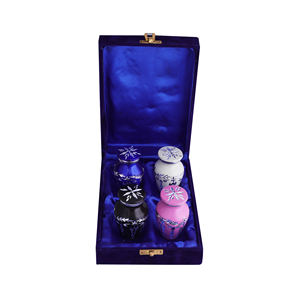 Cremation <b>Urns</b> <b>for</b> <b>Human</b> <b>Ashes</b> Adult Male Funeral <b>Urn</b> Handcrafted Diamond Cut Affordable <b>Urn</b> <b>for</b> <b>Ashes</b> Engrave <b>Small</b> Set of 4 - Product Image 1