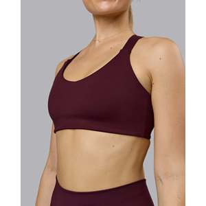 บราออกกำลังกายแบบดันทรง Push the Limit Plus Size ลายเชอร์รี่แลคเกอร์ - Product Image 5