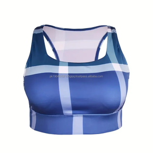 Vente chaude femmes fitness grande taille respirant sport soutien-gorge Yoga sublimation intégré soutien-gorge haut court vêtements de sport femmes Yoga soutien-gorge - Product Image 2