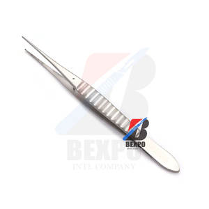 Micro maíz sutura alicates pinzas dentales diamante espolvoreado medio negro recubrimiento Manual fuente de alimentación instrumento - Product Image 5