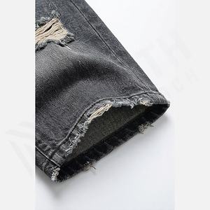 Stylish Customized Color Denim <b>High</b> <b>Waist</b> Straight Casual <b>Jeans</b> With Breathable Soft Stretch Fabric Friendly Wholesale Custom - Product Image 6