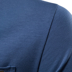 T-shirt d'été surdimensionné de haute qualité pour hommes, vente en gros de coton/fibre de bambou - Product Image 2