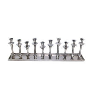 Portavelas de lujo en hierro de alta calidad Diseño elegante Perfecto para vajilla Contenedor de velas y decoración del hogar - Product Image 1