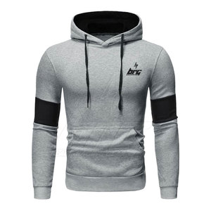 Cómodo Pullover Basics Sudaderas con capucha de manga larga Ropa Logotipo personalizado Sudaderas con capucha para hombres - Product Image 1