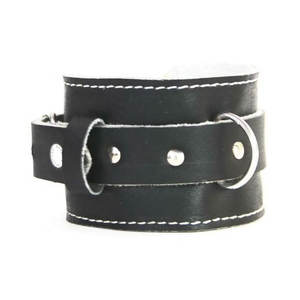 สายรัดข้อเท้าสำหรับออกกำลังกายหนังวัวและไนลอนสำหรับยกน้ำหนักและยกออกกำลังกาย - Product Image 4