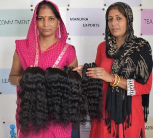 Extensions de cheveux vierges indiennes Remy 100% naturelles, alignées sur les cuticules, douces et ondulées, double trame, mèches de machine, non traitées, boucles afro - Product Image 6