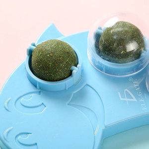 Palla Interattiva Ecologica a Forma di Delfino con Erba Gatta 5cm - Giocattolo per Gatti per Divertimento Felino Garantito - Product Image 2