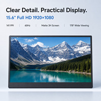 Écran portable FHD 15,6 pouces OEM ODM avec emballage personnalisé, logo, CE, FCC, UKCA, RoHS pour les commandes en gros