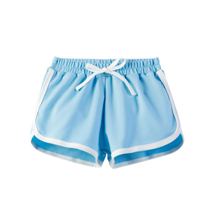 Shorts de yoga de forme physique de gymnase taille haute pour des femmes de logo personnalisé tissu tricoté respirant cousu style décontracté - Product Image 1