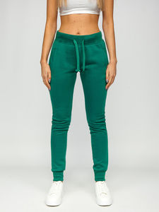 ODM OEM Invierno Skinny Fit Mujeres Fleece Knit Track Jogger Pantalones de chándal con reflectante Impreso Spandex Mezcla de poliéster - Product Image 5