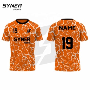 Ropa deportiva de secado rápido OEM para hombre y mujer, camisetas de poliéster suave, unisex, transpirables, respetuosas con el medio ambiente, impresión personalizada por sublimación - Product Image 1