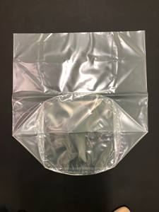 500 Liter Food Grade LDPE Transparent Drum Liner Bottom Gusset Bag - Product Image 3