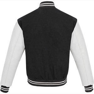 Vornex Industry Customized <b>Men's</b> Varsity Letterman Patchwork Baseball <b>Bomber</b> <b>Jacket</b> With Embroidery Breathable Winter Design OEM - Product Image 5