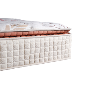 Matelas Mundo Staple V1 18 cm hybride à ressorts ensachés, hypoallergénique, tissu tricoté doux, mousse confort multicouche - Product Image 6