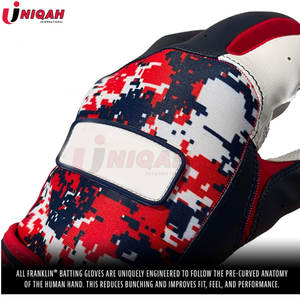 Gants de frappe de baseball en cuir de haute qualité colorés et personnalisables avec une performance optimale de conception de manchette longue par l'usine - Product Image 4