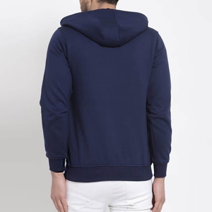 Sudaderas con Capucha Casuales de Alta Calidad para Hombre, con Cierre, Mangas Largas, Bolsillos, Color Sólido, Teñido Liso, Precios de Invierno, Básicas, Mezcla de Algodón - Product Image 2