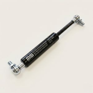 Vérin à gaz cylindrique en acier peint noir, droit, 18mm-8mm, 281mm (11.06in), 50N-800N, pour hayon de voiture et trappe de bateau, Origine Turquie - Product Image 1