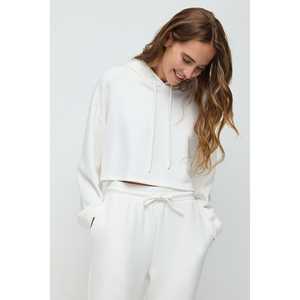 Sudadera Corta con Capucha de Textura Suave - Product Image 1