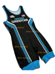 Meilleurs maillots de sport de lutte internationale avec panneau de maille arrière toutes tailles maillots de lutte USA avec des designs personnalisés - Product Image 3