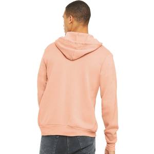Bella Canvas Mens Sportswear Pullover Cremallera Sudadera con capucha - Product Image 2