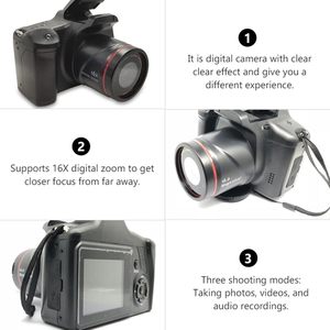 Appareil photo numérique 16MP, vidéo HD 720p, écran LCD 2,4 pouces, zoom numérique 16x, équipement photographique compact et portable avec capteur CMOS CCD - Product Image 4