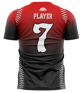 ชุดเสื้อแจ็กเก็ตแบบระเหิดของผู้ชายชุดเครื่องแบบเบสบอลปรับแต่งได้ - Product Image 2