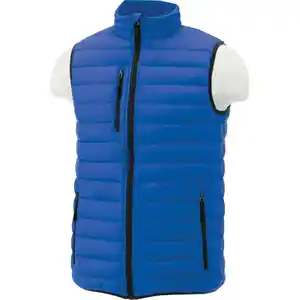 OEM Gilet Puffer Bodywarmer imbottito giacca Bomber imbottita di ultima qualità Gilet imbottito da uomo Plus Size Full Zip Up Stand