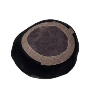 Prótesis capilar de cabello humano con base mono, peluca de cabello humano con base mono, cabello Taz BD - Product Image 6