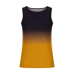 Camiseta sin Mangas Casual para Hombre, Transpirable, de Secado Rápido, Poliéster/Algodón, Logotipo Personalizado, Servicio OEM, Venta al Por Mayor - Product Image 6